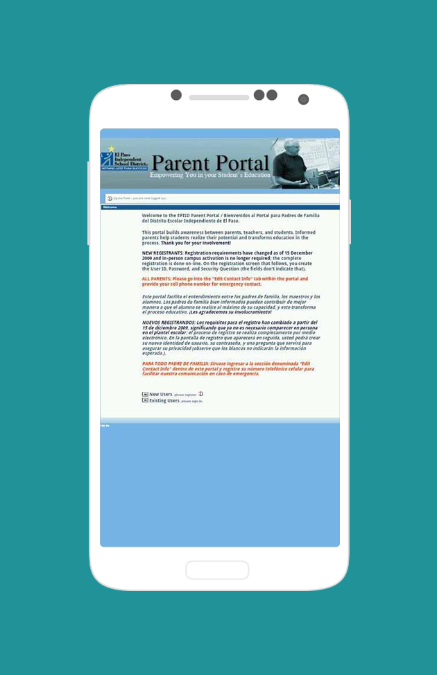 EPISD Parent Portal ApperSnapper